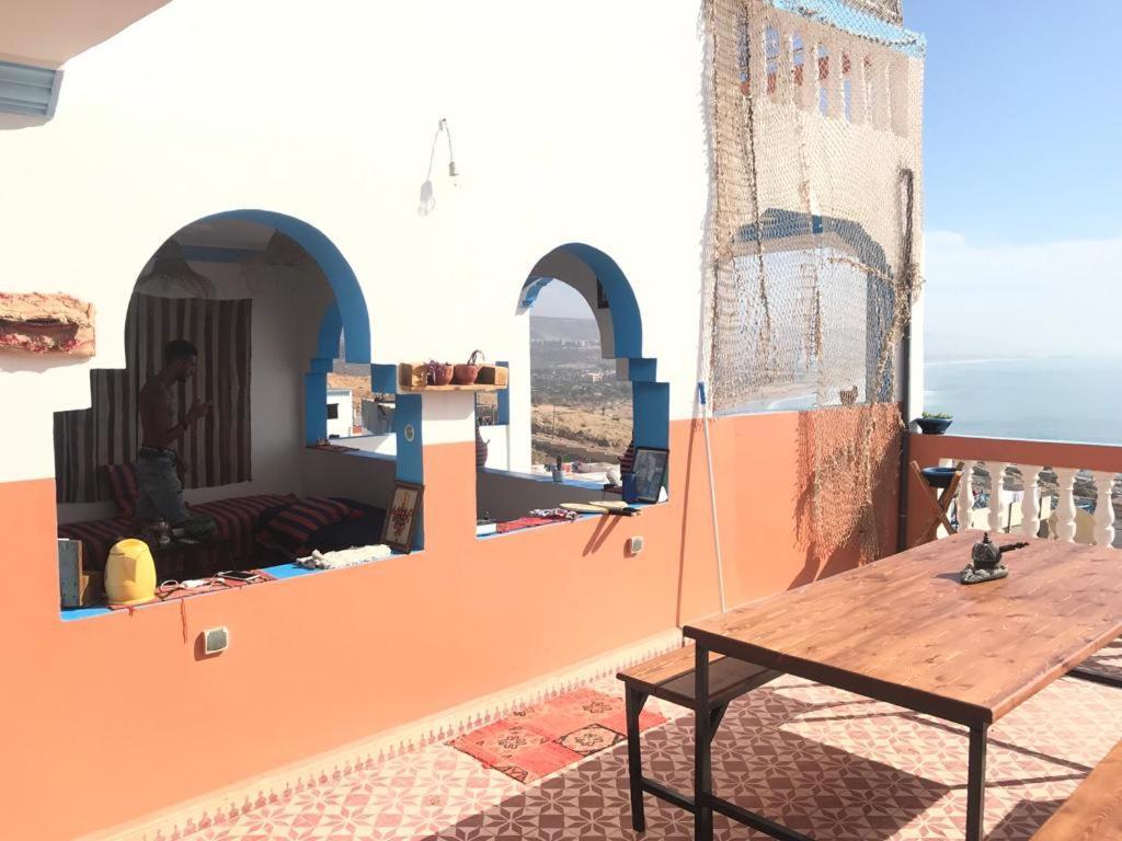 Binic Surf House Bed and Breakfast Taghazout Exterior foto