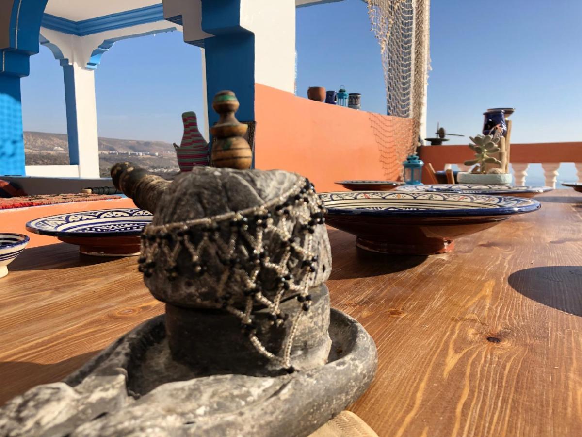 Binic Surf House Bed and Breakfast Taghazout Exterior foto