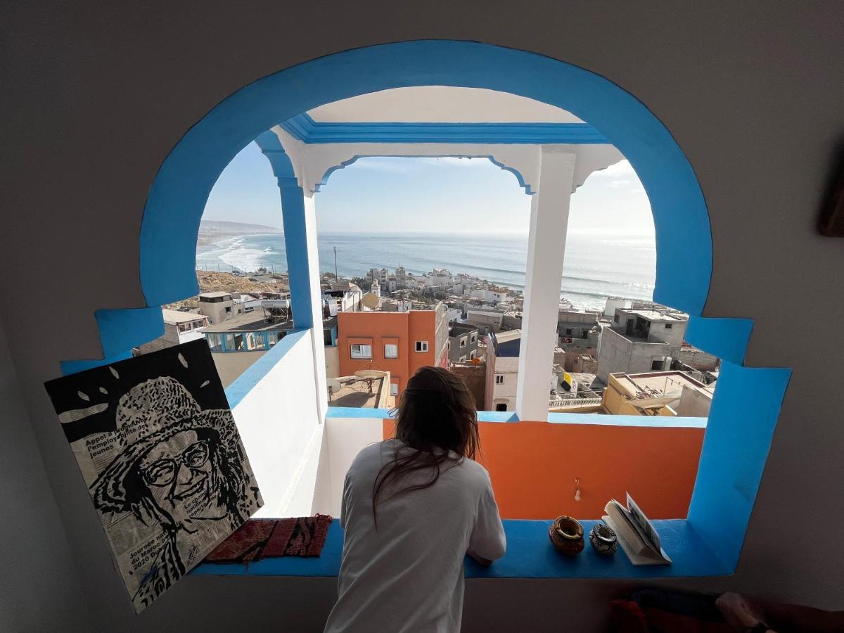 Binic Surf House Bed and Breakfast Taghazout Exterior foto