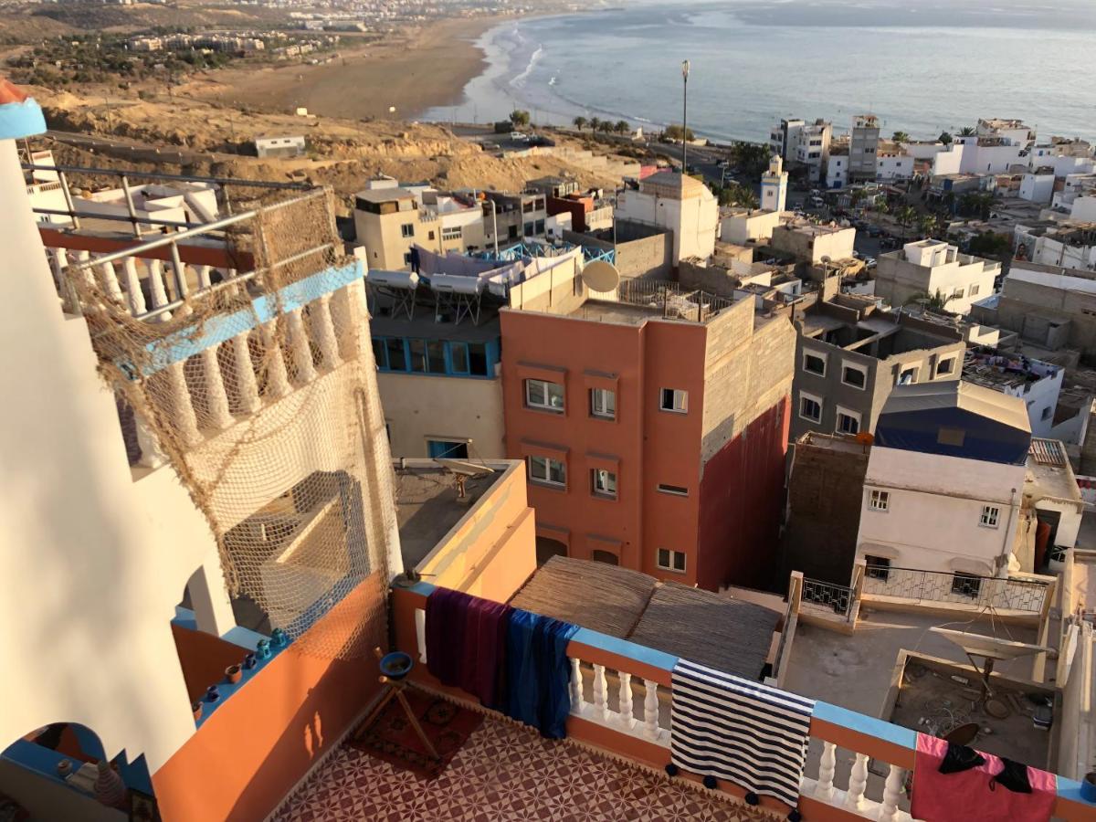 Binic Surf House Bed and Breakfast Taghazout Exterior foto