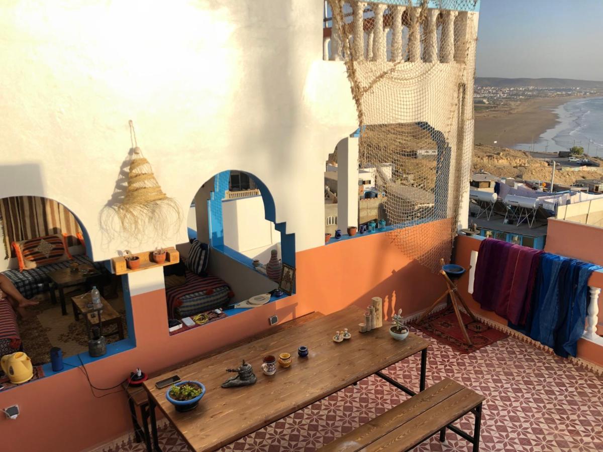 Binic Surf House Bed and Breakfast Taghazout Exterior foto