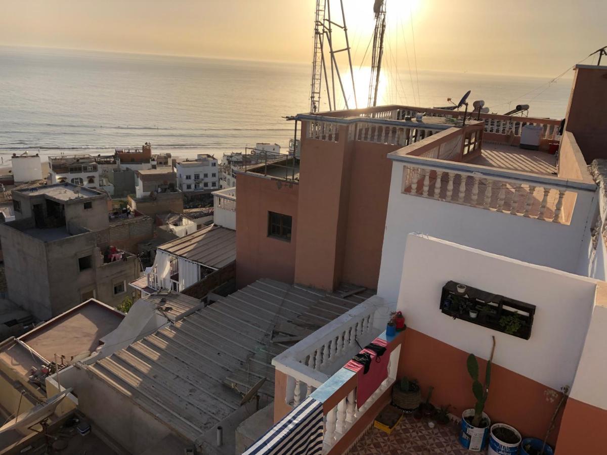 Binic Surf House Bed and Breakfast Taghazout Exterior foto