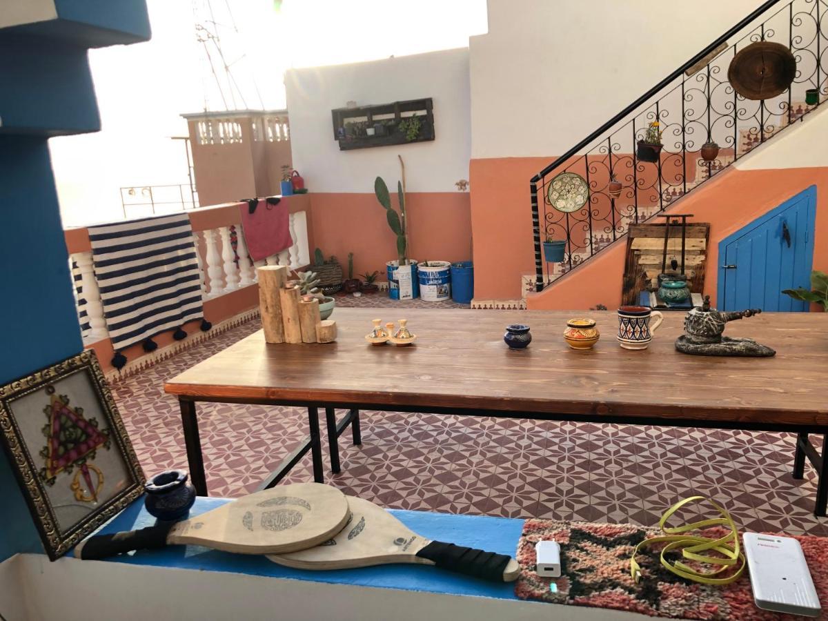 Binic Surf House Bed and Breakfast Taghazout Exterior foto