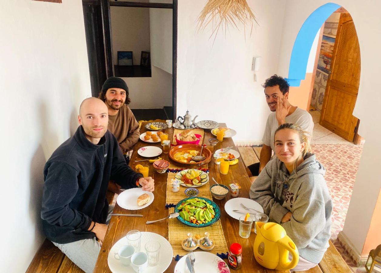 Binic Surf House Bed and Breakfast Taghazout Exterior foto