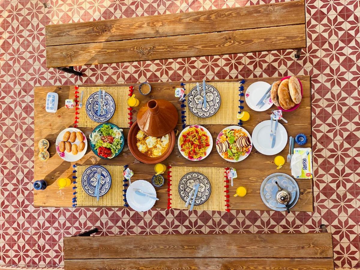 Binic Surf House Bed and Breakfast Taghazout Exterior foto