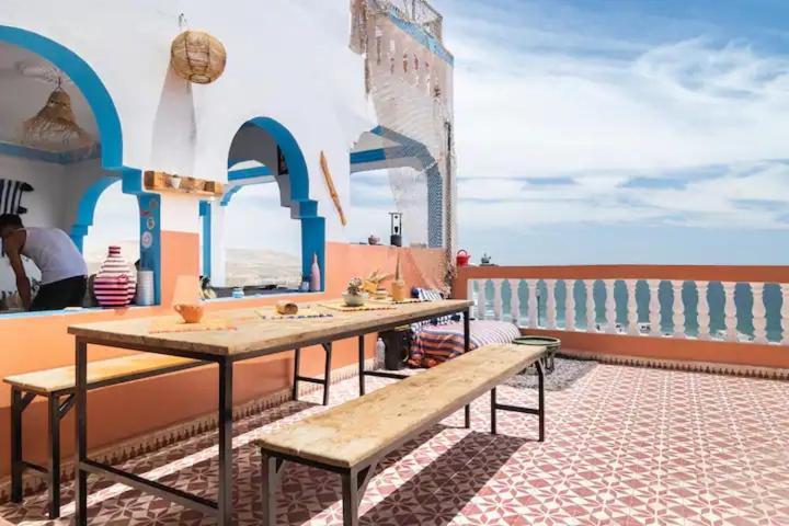 Binic Surf House Bed and Breakfast Taghazout Exterior foto