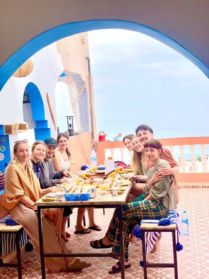 Binic Surf House Bed and Breakfast Taghazout Exterior foto